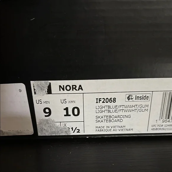 Adidas Nora Light Blue US 10 - Picture 6 of 6